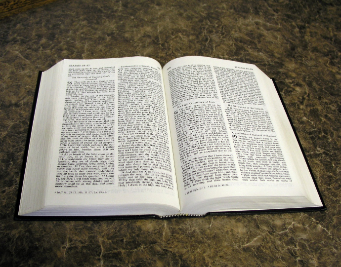 Open bible